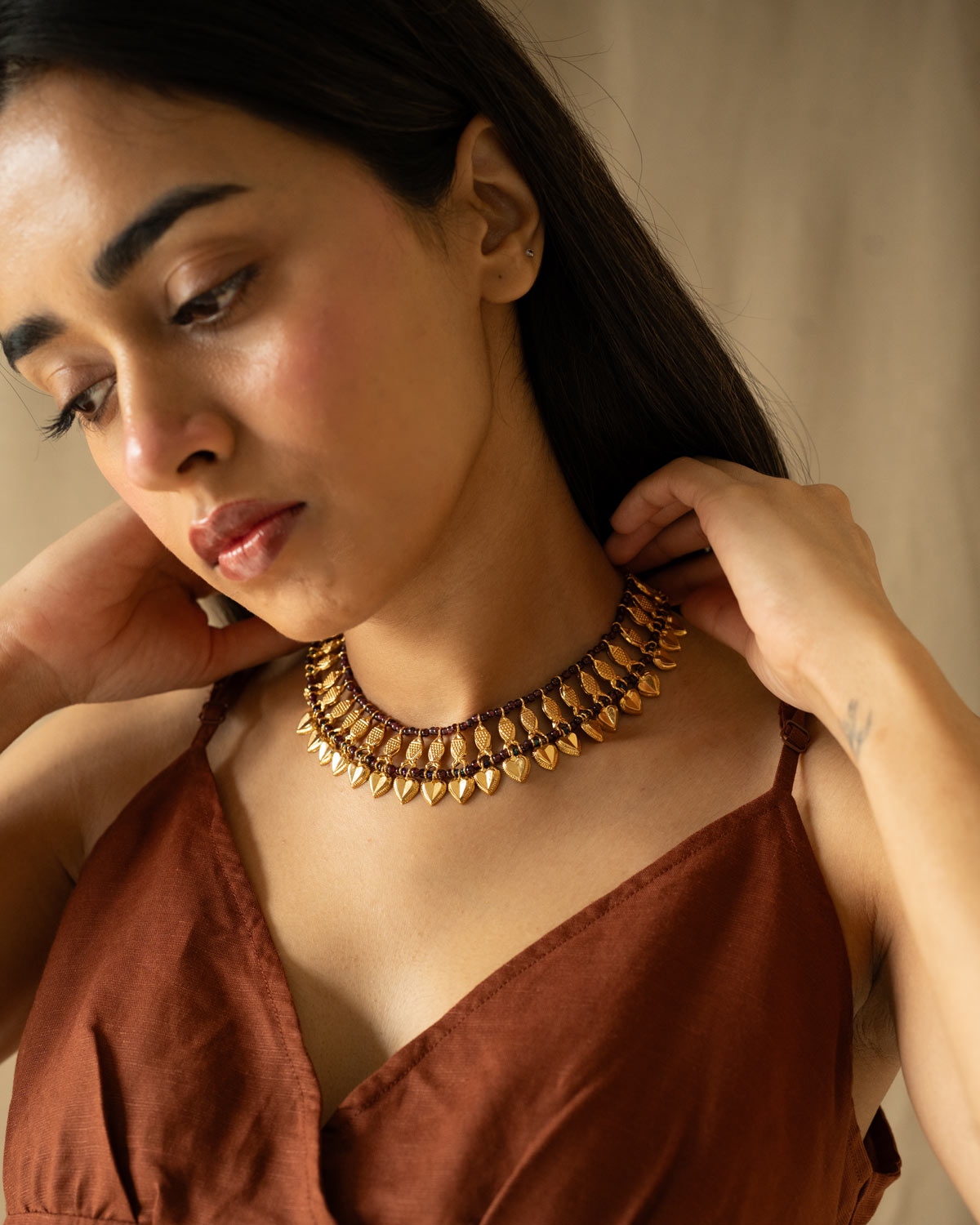 Riverbound necklace - Gold