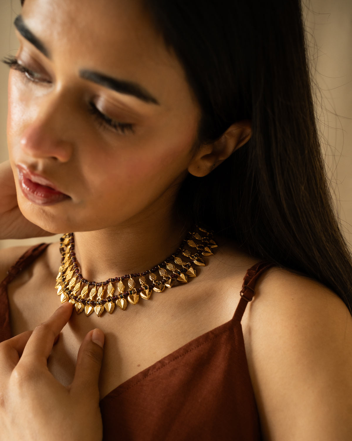 Riverbound necklace - Gold