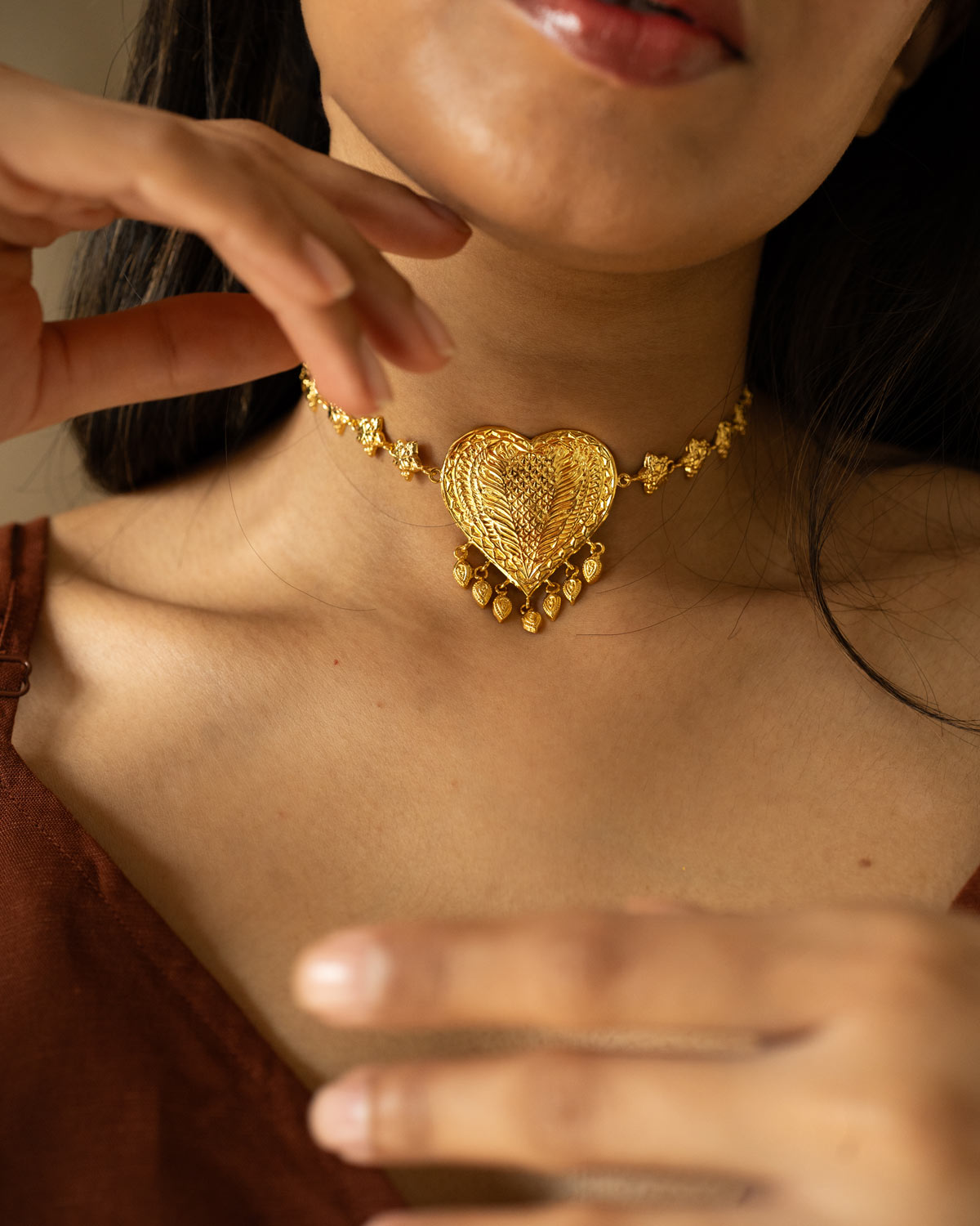 Dil Tara choker - Gold