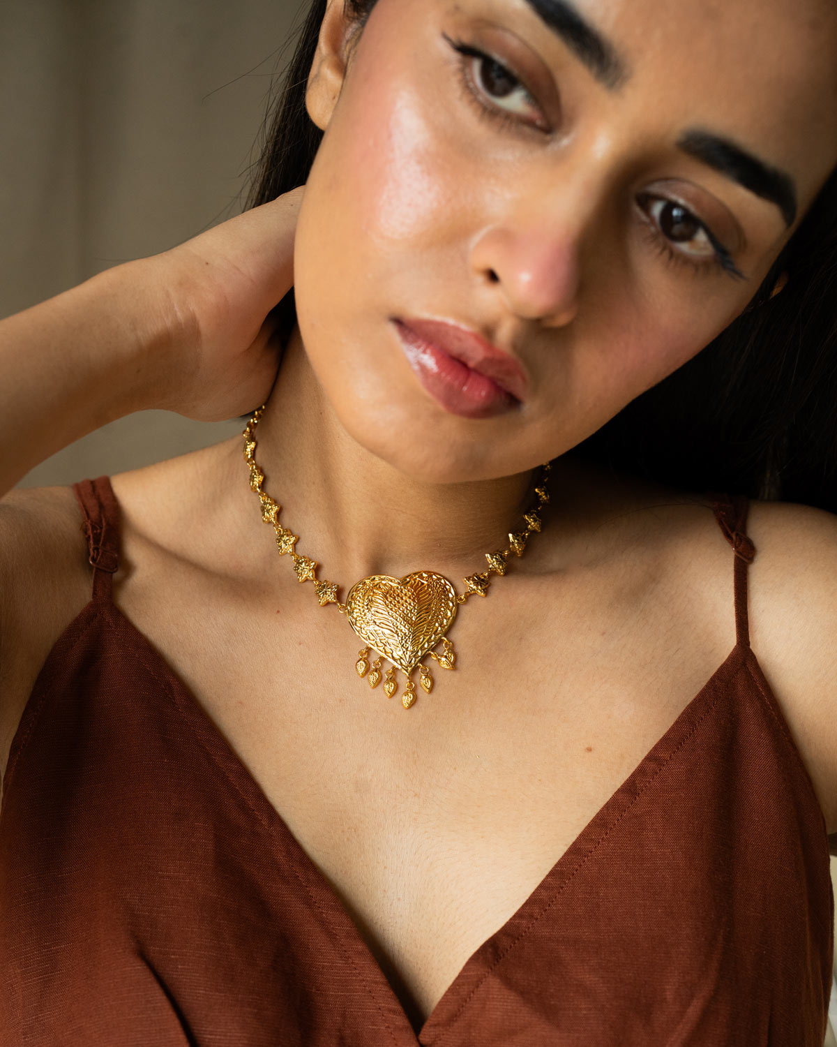 Dil Tara choker - Gold