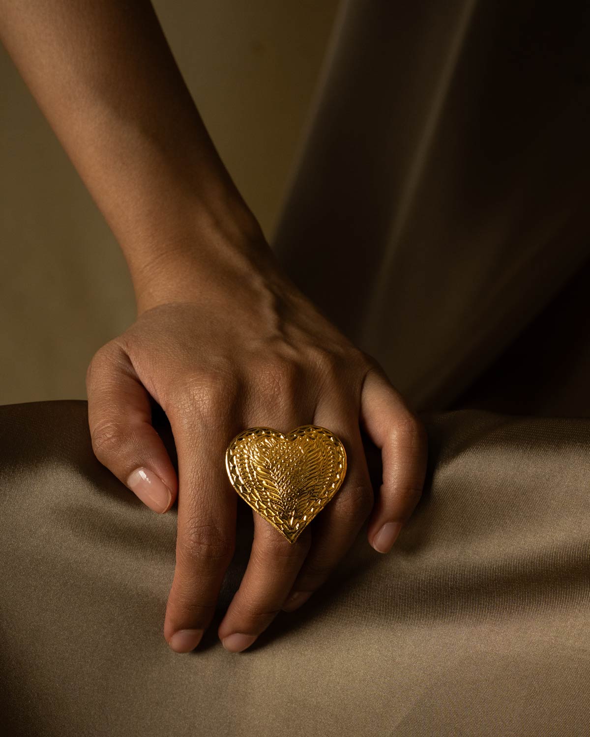 Dil Tara ring - Gold
