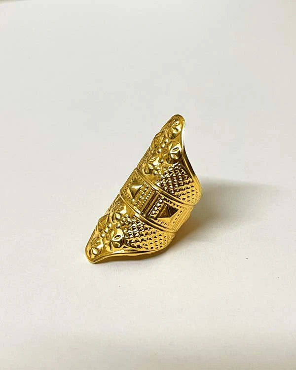 Armour ring - gold
