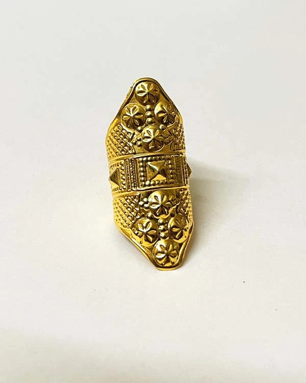Armour ring - gold